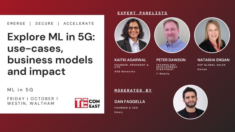 TieCon East : ML in 5G
