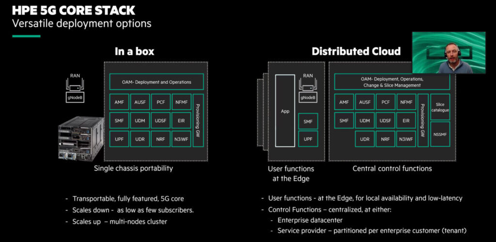 HPE 5G Core STACK